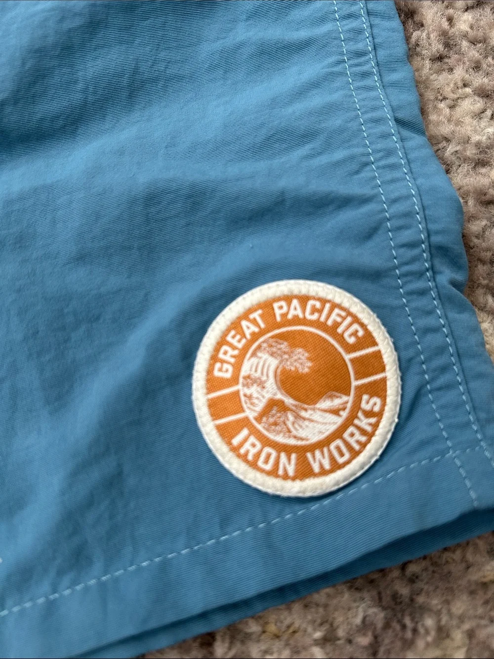 Patagonia Kids Blue Baggies Shorts
